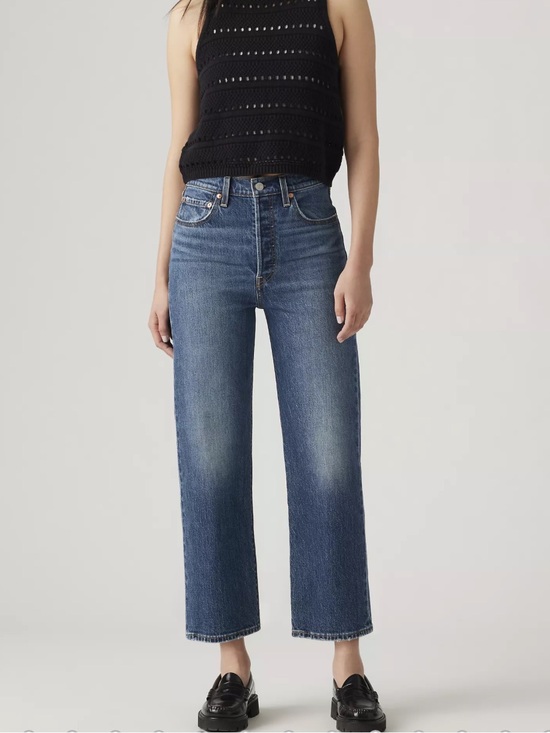 Levi's Denim - NWT Levi’s Ribcage Straight Ankle Jeans 29x27 High Rise Medium Wash